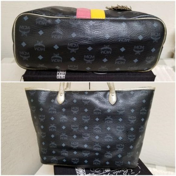 MCM With Dust Shopper Style Black Tote - Picture 8 of 8